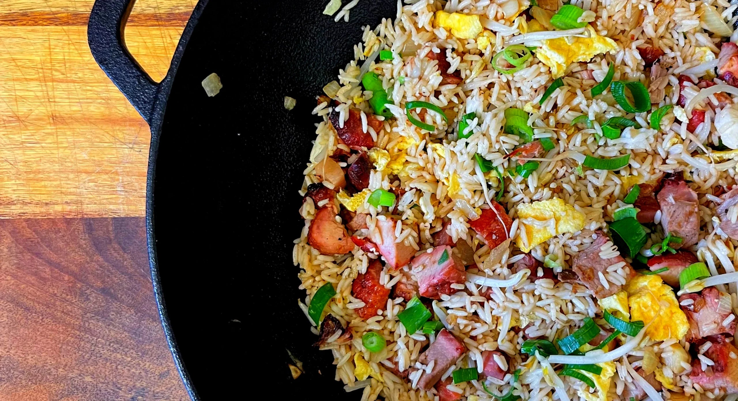 Smoked BBQ Pork Fried Rice