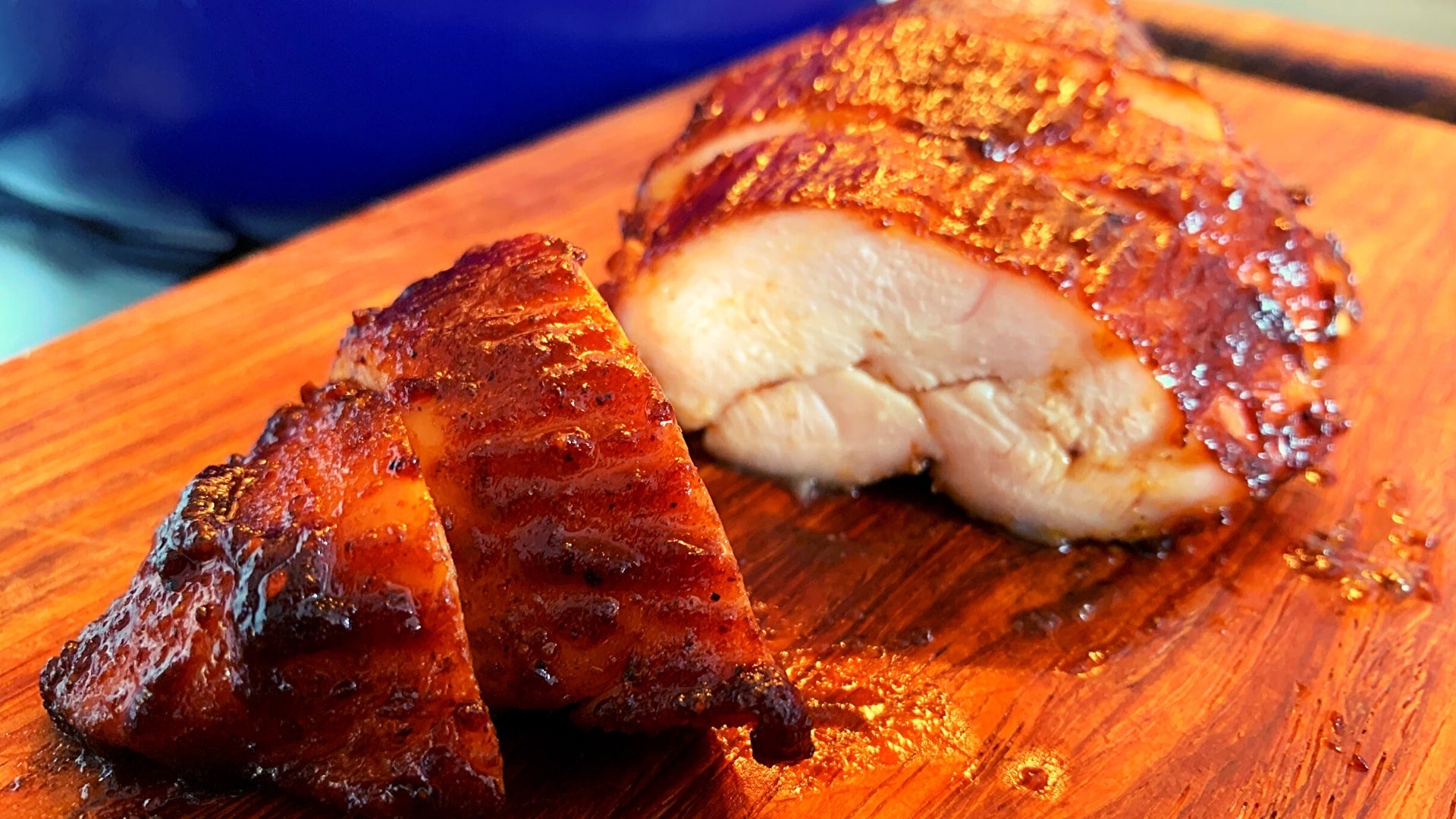 Smoked chicken breast