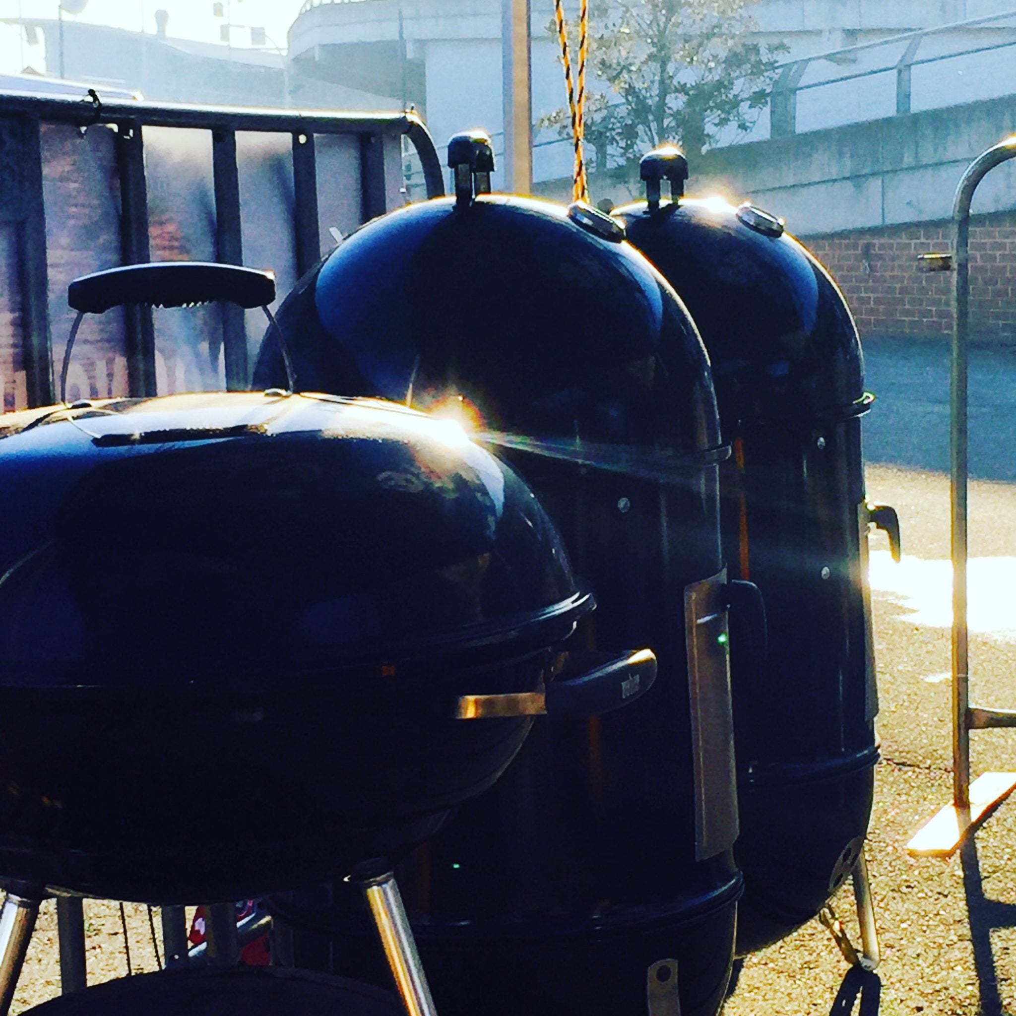 Our competition barbecue set up