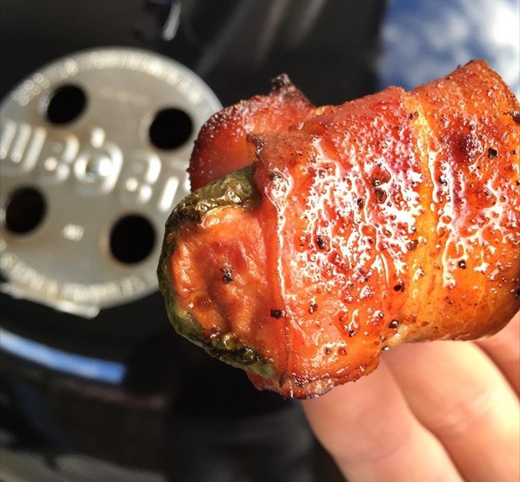 Bacon Wrapped Jalapeno Poppers